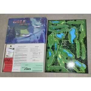 Golf The Game Board Game Man Cave Chance Trivia - Ready To Enjoy! VINTAGE 1995!